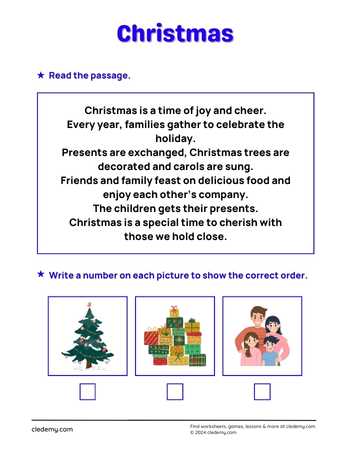 Christmas Read And Recall