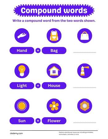 Compound Word Formation