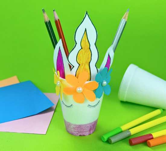 Unicorn Pencil Holder