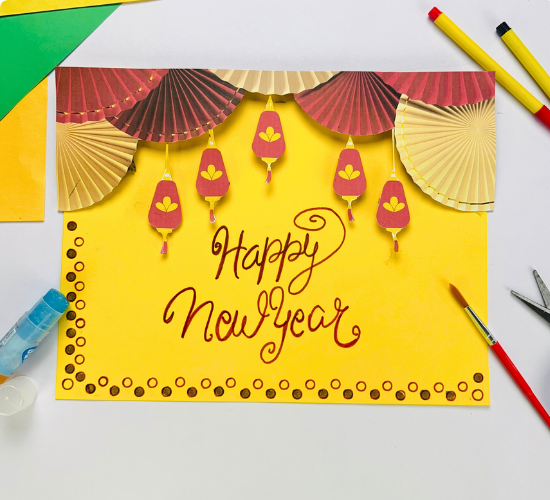 Chinese New Year Card Craft