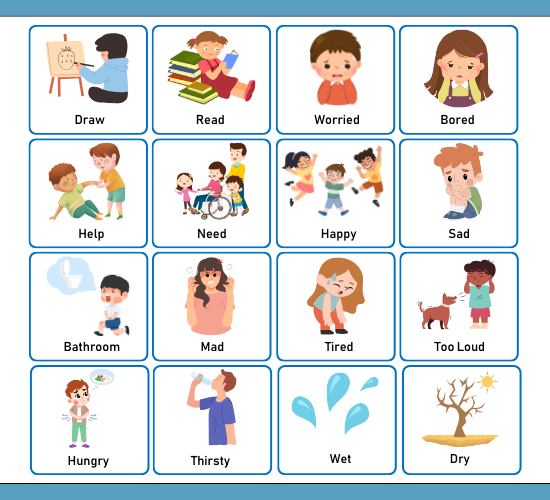 Nonverbal Communication Cards