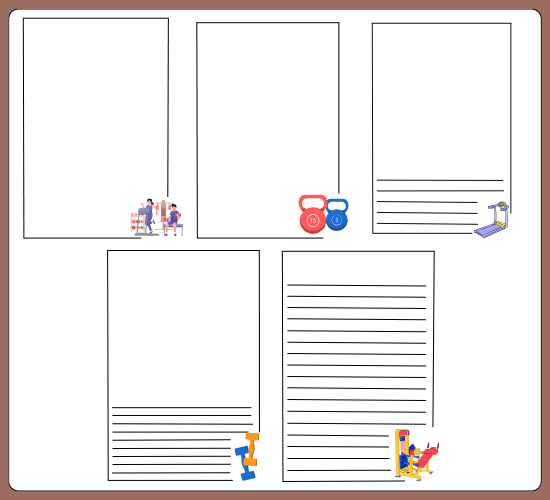 Gym Page Border