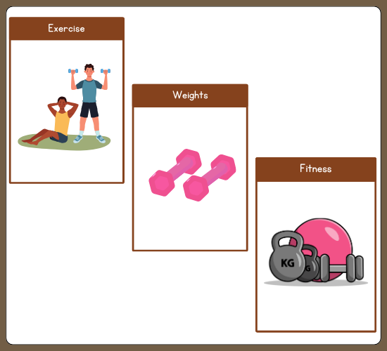 Gym Flashcards