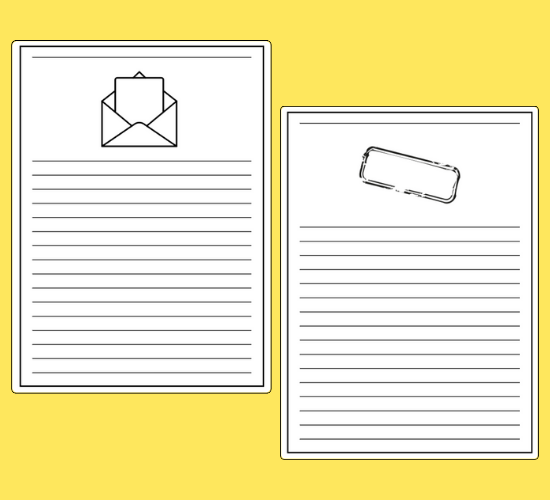 Post Office Writing Frames