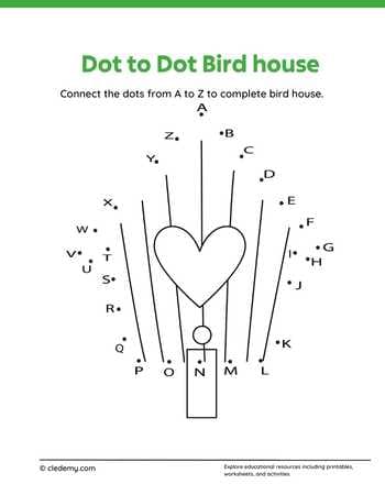 Dot to Dot Bird House