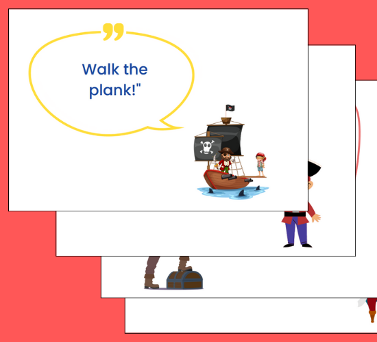 Pirate Adventure Quotes Cut-Out