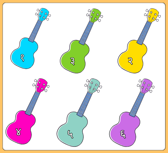 Numbers 0-100 on Guitar(Hindi)