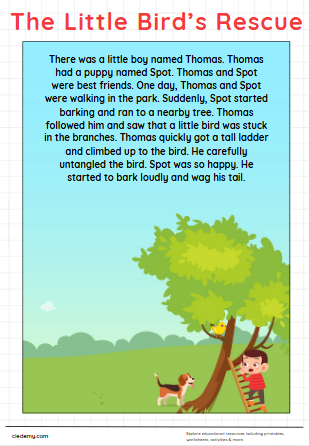 The Little Bird’s Rescue