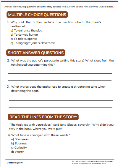 worksheet
