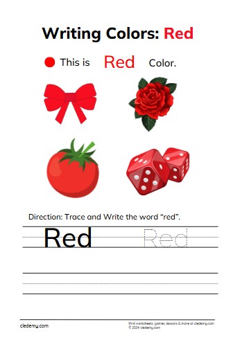 Coloring and Writing Fun