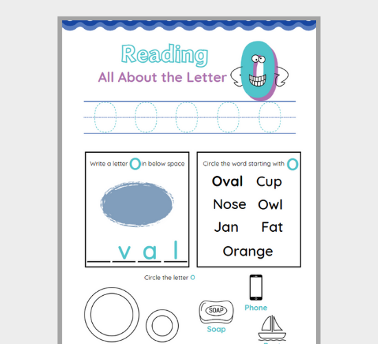 Reading All About the Letter O