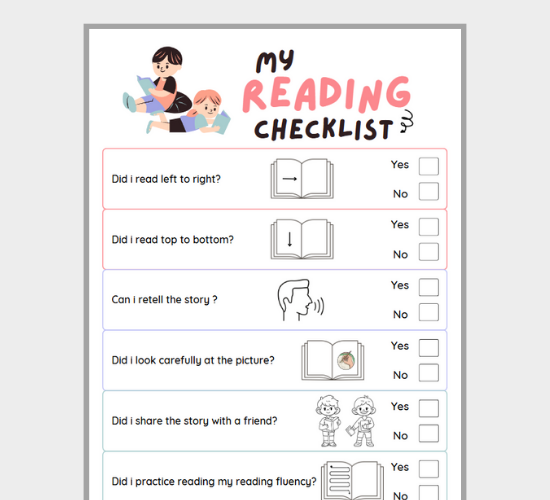 My Reading Checklist
