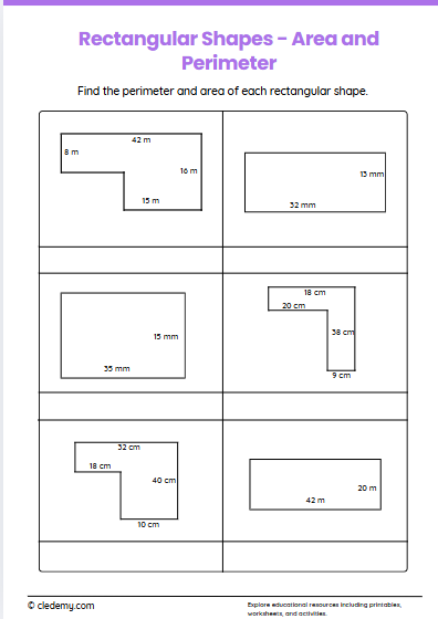 Irregular Rectangular Shapes