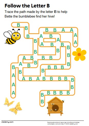 Bumblebee's B-Path: Find the Hive!