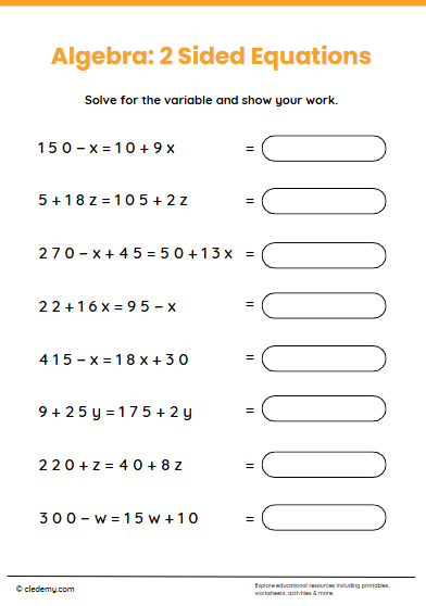 worksheet