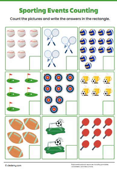 Sporting Events Counting