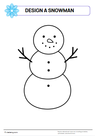 Gingerbread Man Coloring