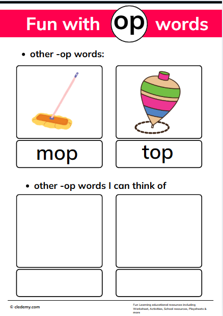 Fun With Op Words