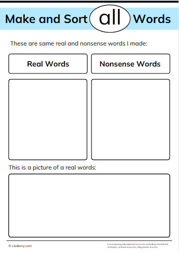 Make and Sort All Words