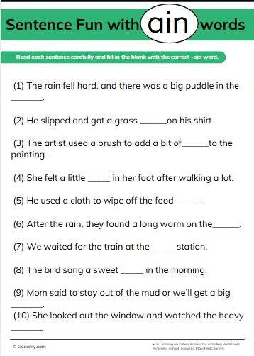 worksheet