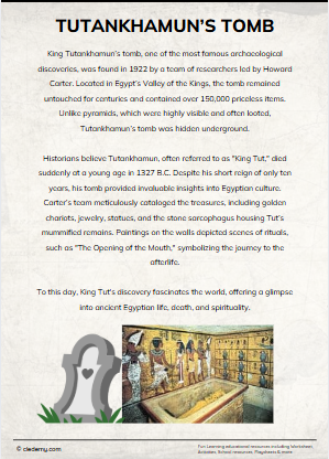 Tutankhamun’s Tomb