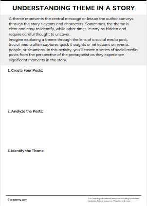 Understanding Theme in a Story
