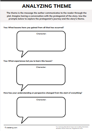 Analyzing Theme