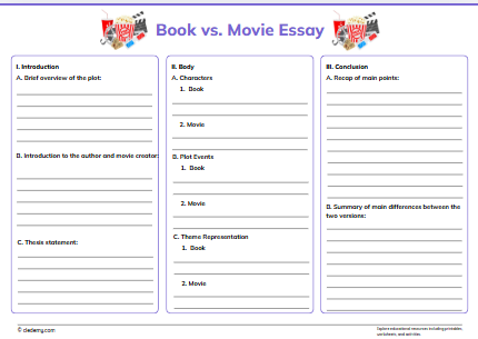 Book vs. Movie Essay