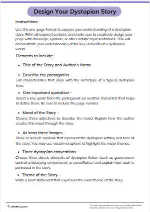 Design Your Dystopian Story