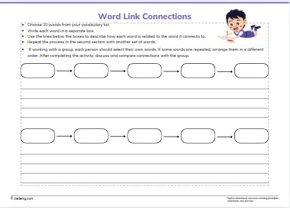 Word Link Connections
