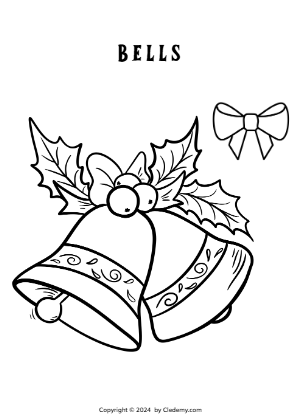 Bells coloring page