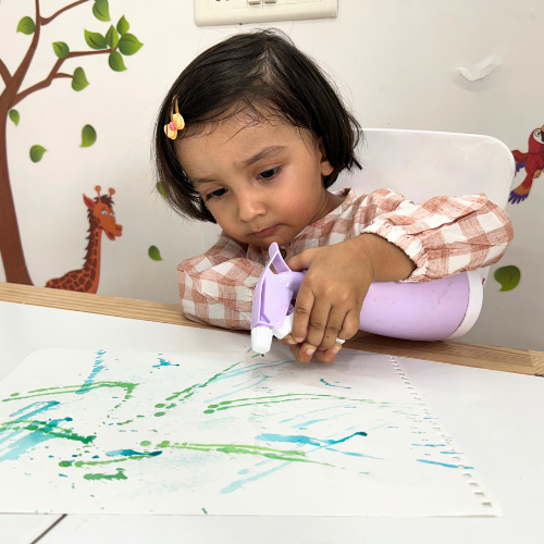 Spray Painting Activity