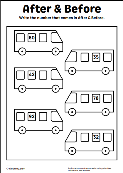 Number What Comes Between?