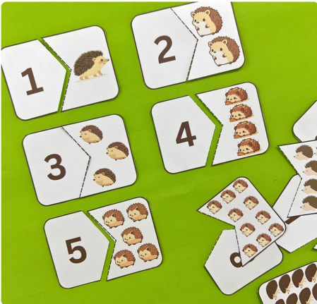 Hedgehog Counting Puzzle