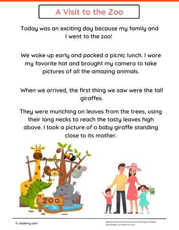 A Visit to the Zoo