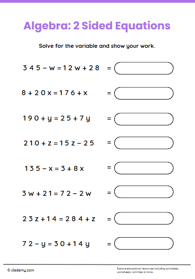 worksheet