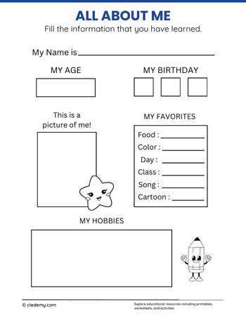 All About Me Fun