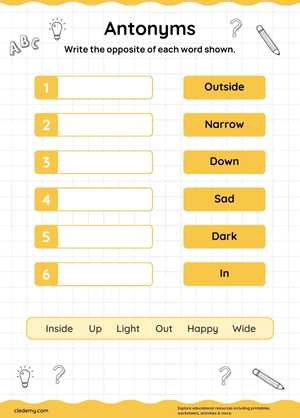 worksheet