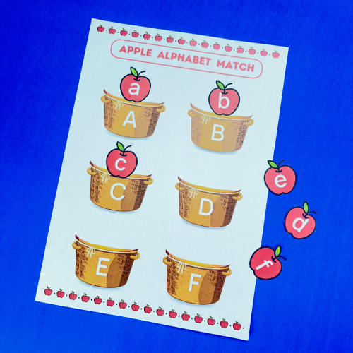 Apple Alphabet Match