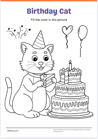 Birthday Cat Fun