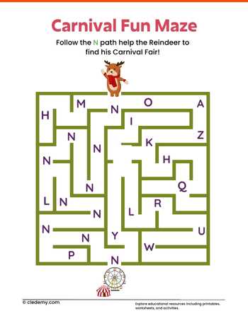 Carnival Thrills Maze