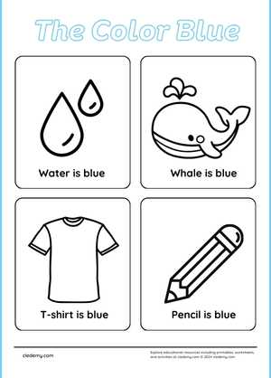 Coloring Fun with Blue