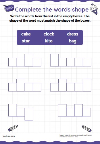 worksheet