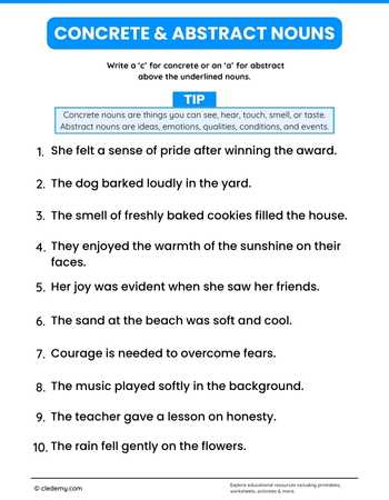 worksheet