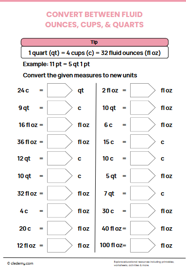 Convert Length, Weight and Volume