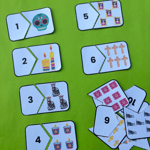 Day of The Dead Number Puzzle