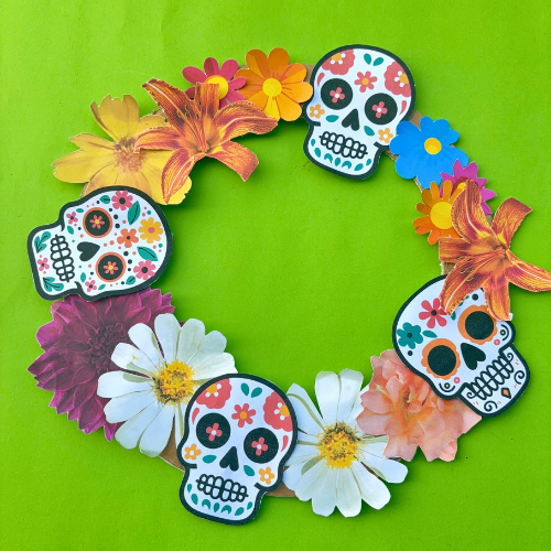 Day of The Dead Wreath