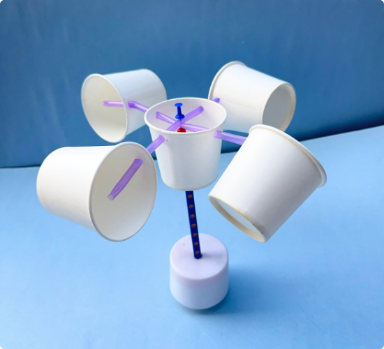 DIY Anemometer Model