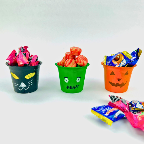 Diy Halloween Candy Cups