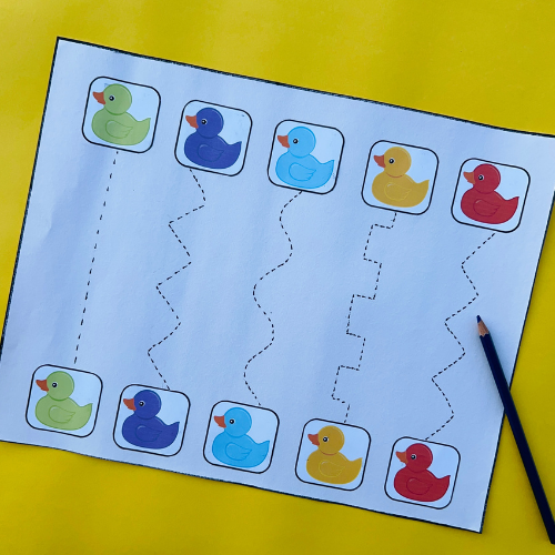 Duck Tracing Activity